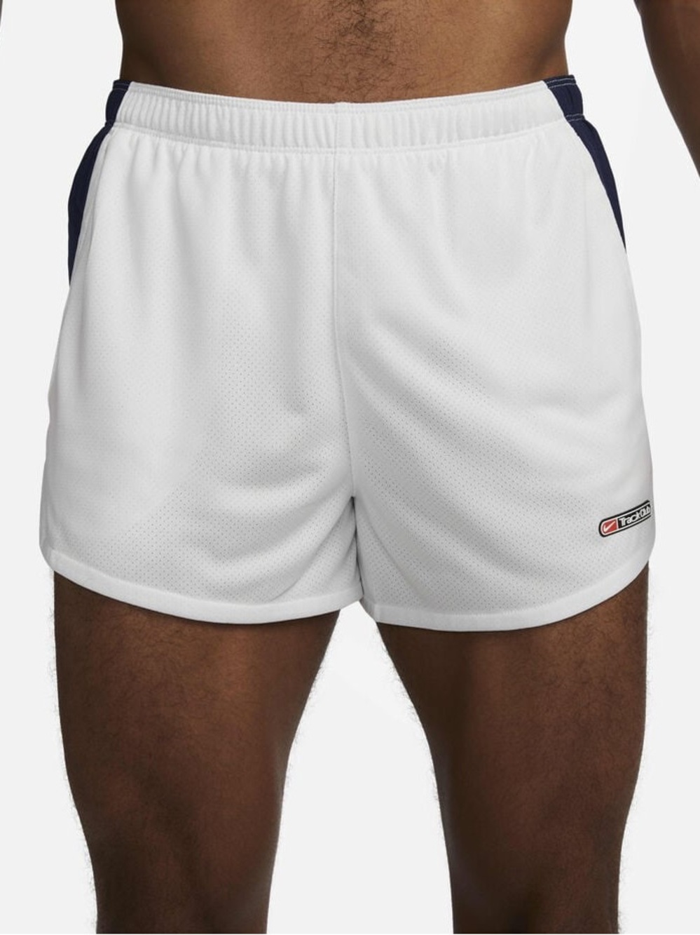 NWT Men's Large Nike Track Club Dri-FIT 3" Running Shorts White FB5541-121